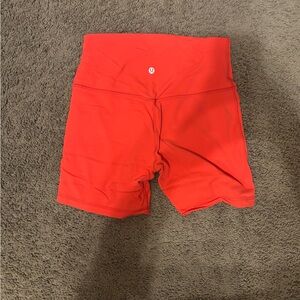 lululemon athletica High-Rise Orange Align Women’s Workout Shorts